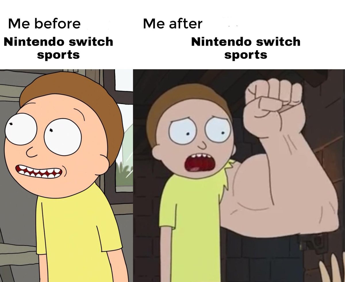 Me rn. #NintendoSwitchSports