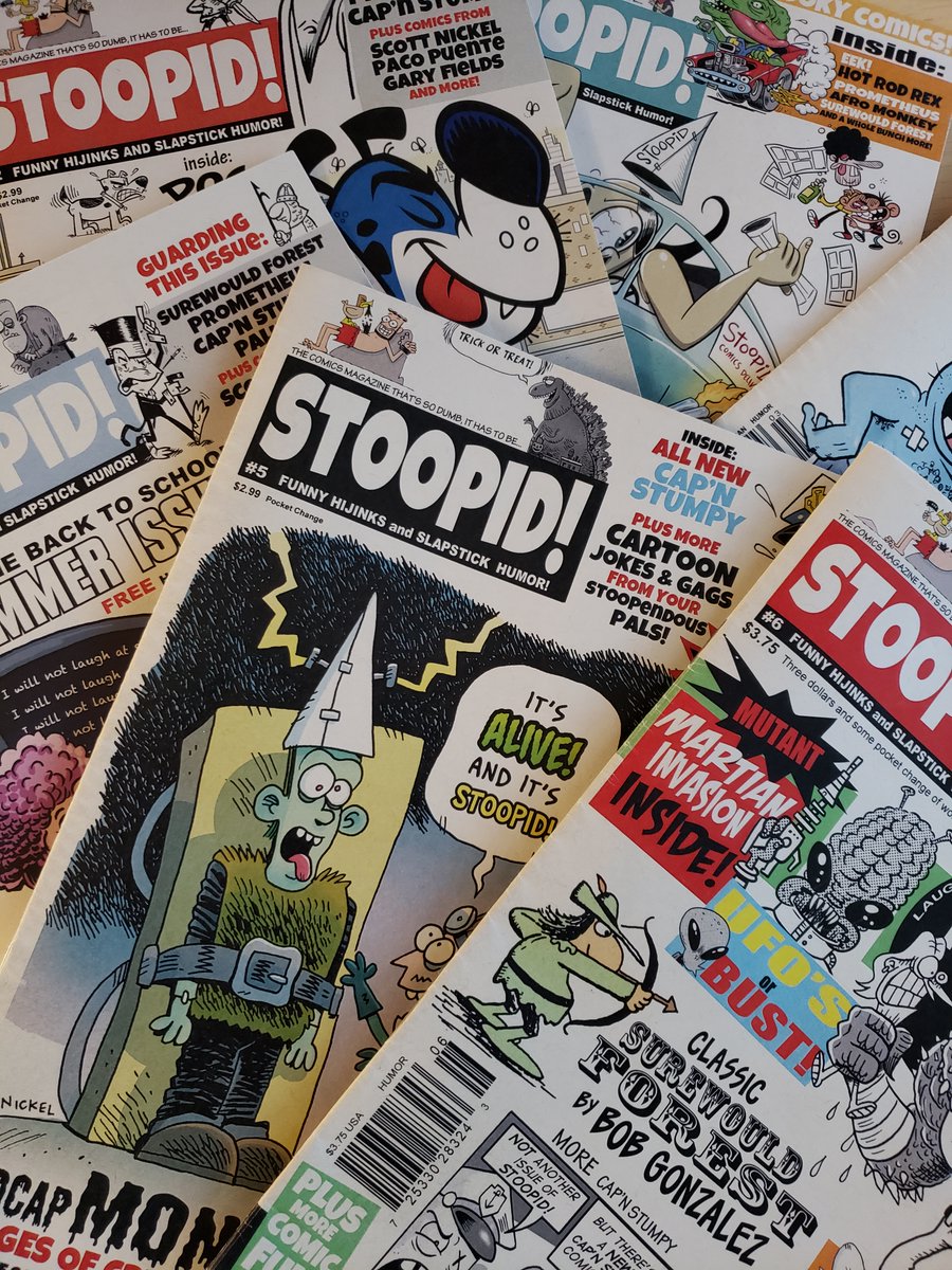 Remember, always start your Monday's with an issue of STOOPID! 
Cause let's face it, your whole week is going to be a mess. 
Order your copies today!
stoopidcomicsmagazine.com