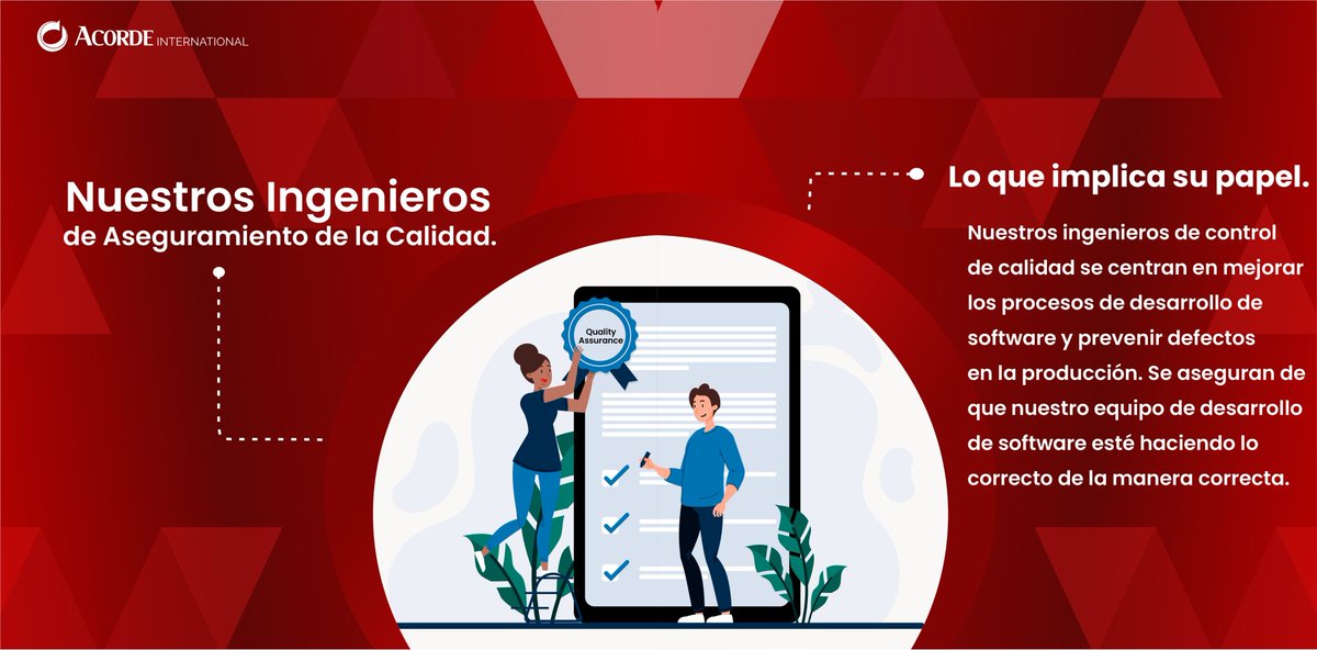 Nuestros ingenieros de aseguramiento de la calidad son parte importante de nuestro equipo dinámico.
.
.
#qualityassurance #desarrolloweb #coding