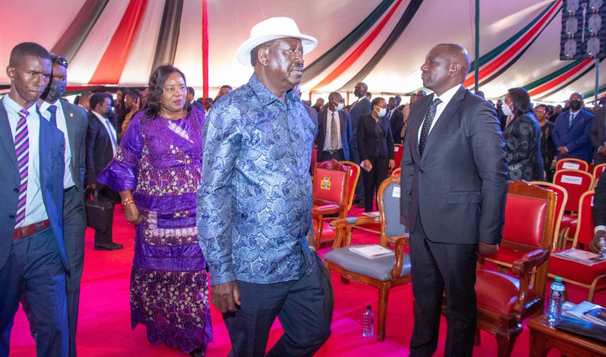 <a href="/ahmednasirlaw/">Ahmednasir Abdullahi SC</a> <a href="/JunetMohamed/">JUNET MOHAMED, E.G.H, MP.</a> <a href="/skmusyoka/">Kalonzo Musyoka</a> Even Ruto acknowledges RailaThe5th