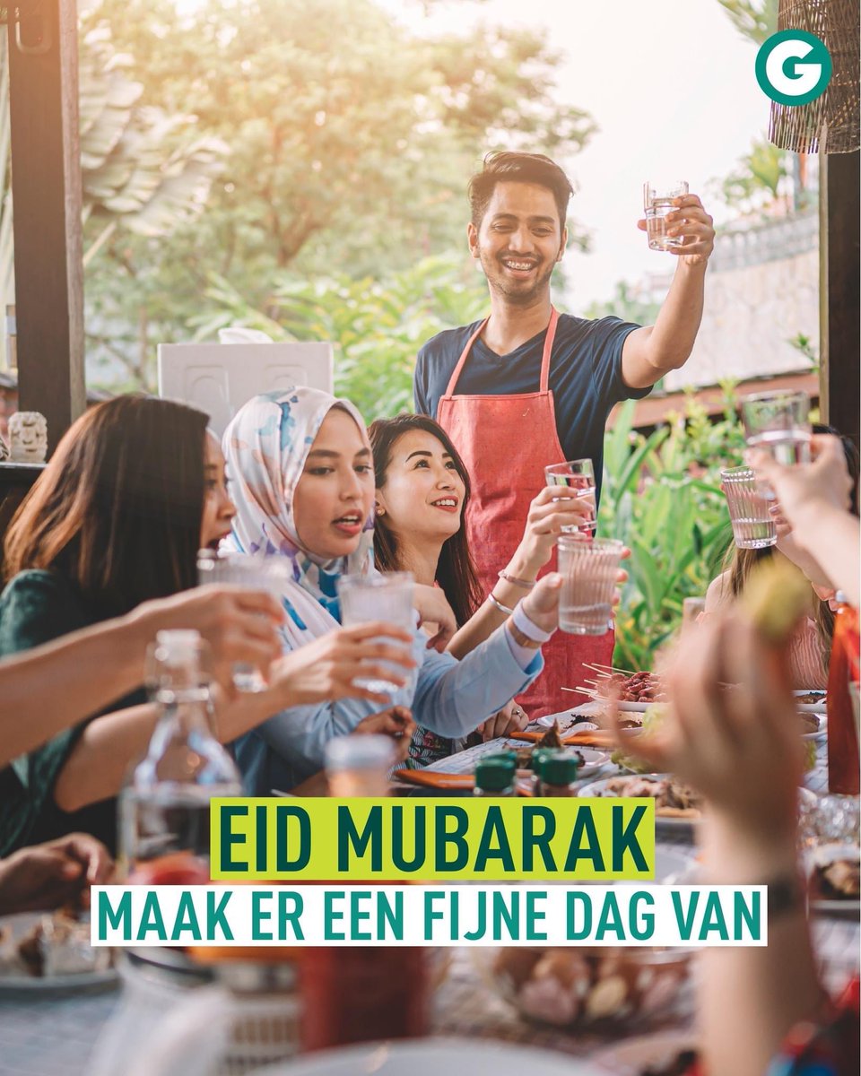 GroenBoutersem's tweet image. Aan allen die het vieren een fijn Ramadanfeest toegewenst 🙏