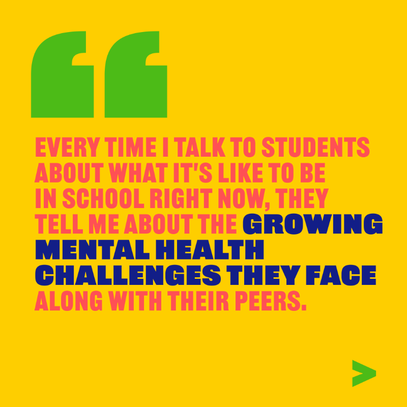 VitalStrat's tweet photo. Prioritizing children's mental health in schools will ensure they can grow, learn and thrive - @merritjones, co-founder of @stu_voice. 

#MentalHealthAwarenessMonth

What does public health mean to you? #ReimaginePublicHealth https://t.co/RPa8xZqZ7Y

-->>