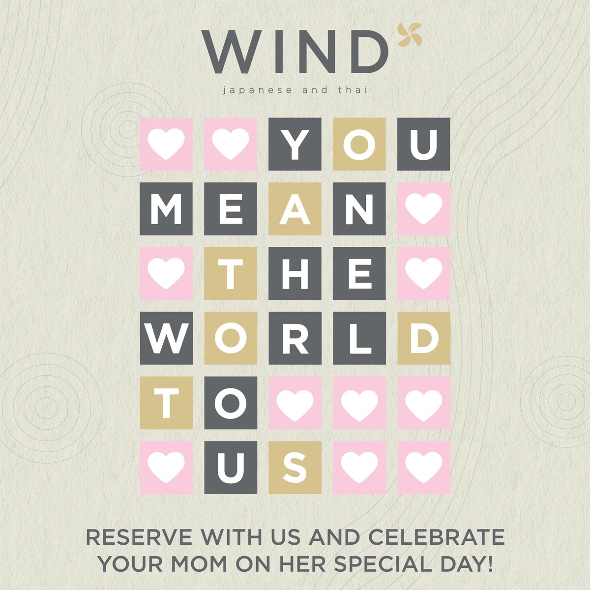 WIND_NIAG's tweet photo. Mom, you mean the world to us ๐๐๐
Reserve with us and celebrate your mom on her special day!
Call us at 905-371-3888 and reserve your table today ๐
#windniagarafalls #niagaraeats #niagarafood #niagaramom #happymom #momday #visitniagara #localeats https://t.co/XMXw6jy4tZ