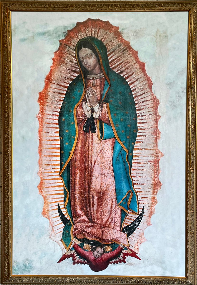 OCarmelitas's tweet photo. Se ha instalado una nueva imagen de Nuestra Señora de Guadalupe en el Santuario Nacional de Santa Teresita en Darien, Illinois. https://t.co/u4erg0eNxR