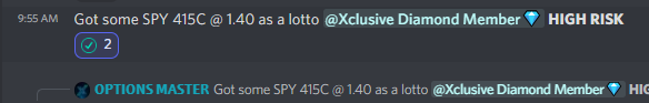 XclusiveTrading's tweet photo. Create a plan, execute and rinse/repeat. We're starting off May great, and MAY-be, we are just warming up.π
$FCX 40C @ 1β‘οΈ1.5π―$50/con
$TSLA 900C @ 16β‘οΈ29π―$1,300/con
$SPY 415C @ 1.4β‘οΈ1.7π―$30/con
$SPY (2) 415C @ 1.1β‘οΈ2.2π―$110/con
#XclsuiveTrading #CreatingFlow #PAYtience https://t.co/M0z7DyTqg8