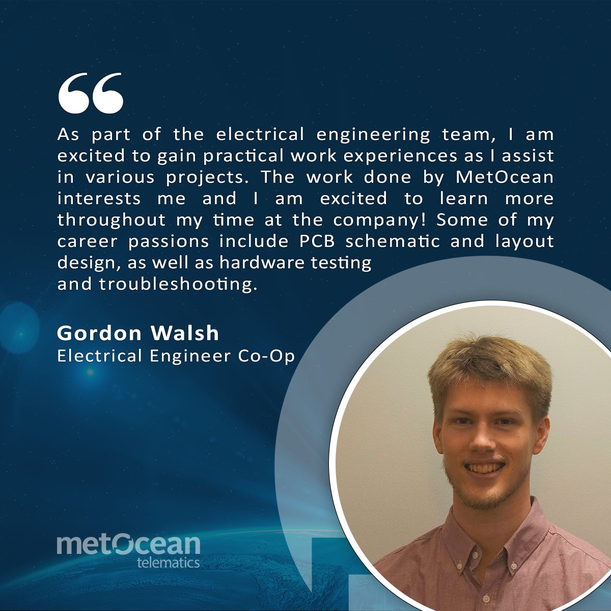 MetOceanT's tweet photo. MetOcean would like to wish a warm welcome to our Summer Co-op Students! This semester, we are welcoming @DalhousieU and @NSCCnews students Myron Meng, Dev Gaurangkumar Sukhadia, and Gordon Walsh to the MetOcean team. 

Welcome aboard!

#MetOceanTeam #CoopStudents https://t.co/DW5WQFYlNv