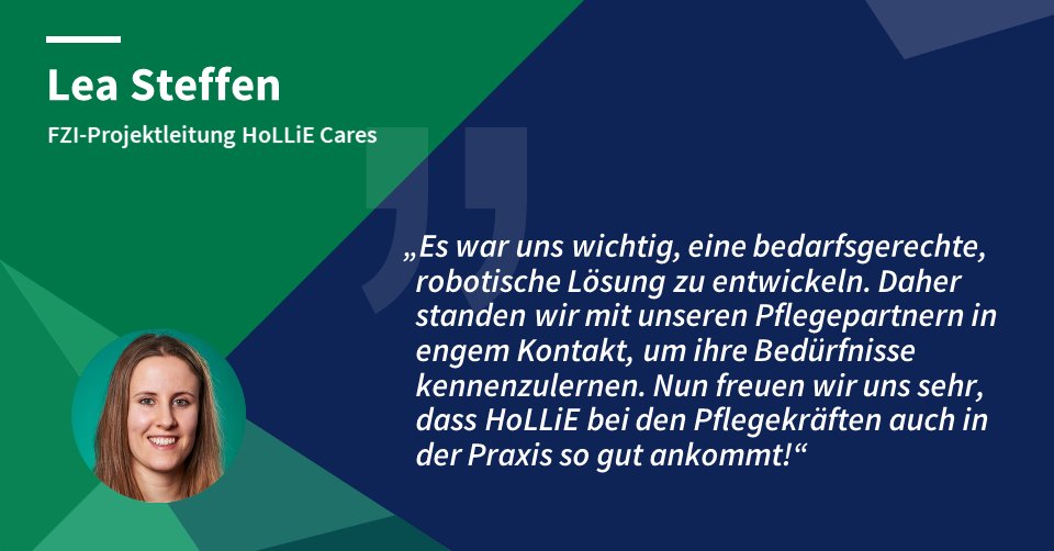FZI_official's tweet photo. Die Praktikumstour von unserem #Serviceroboter HoLLiE zur Unterstützung der #Pflege-Kräfte spricht sich herum: @SRaktuell berichtet über ihre Zeit am #kksaar mit positiven Eindrücken. Besonders geschätzt: die Wunddokumentation. 👉 https://t.co/BC6l2LcKRf #HoLLiECares @KKliniken https://t.co/aV4ttsMMCW