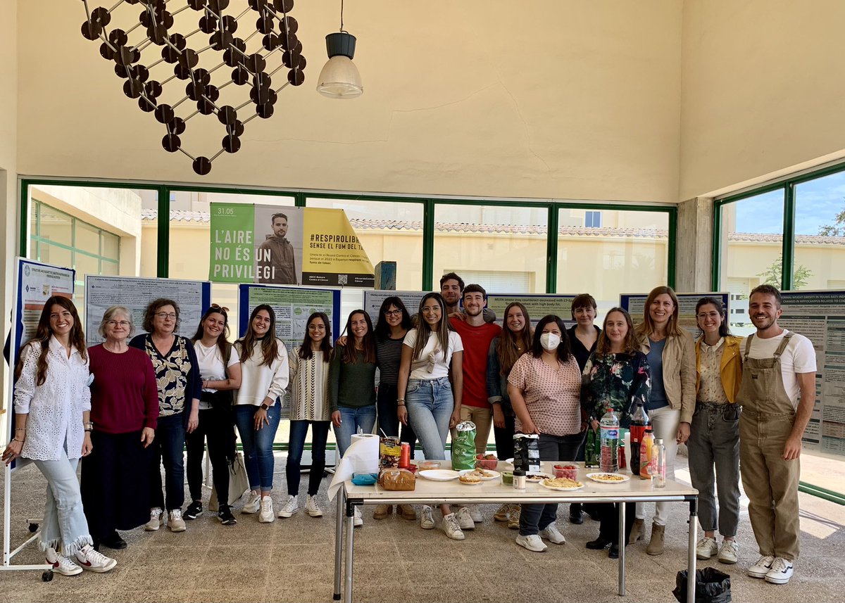 LBNB_NUO's tweet photo. #PosterParty22 de los estudios de #Máster y #Doctorado en Nutrigenómica y Nutrición Personalizada

🔝🧬👩🏽‍🔬🧑🏻‍🔬🍎

VII Setmana del @PostgrauUIB

@Alimentomica @UIBuniversitat https://t.co/TRSO5soBPp