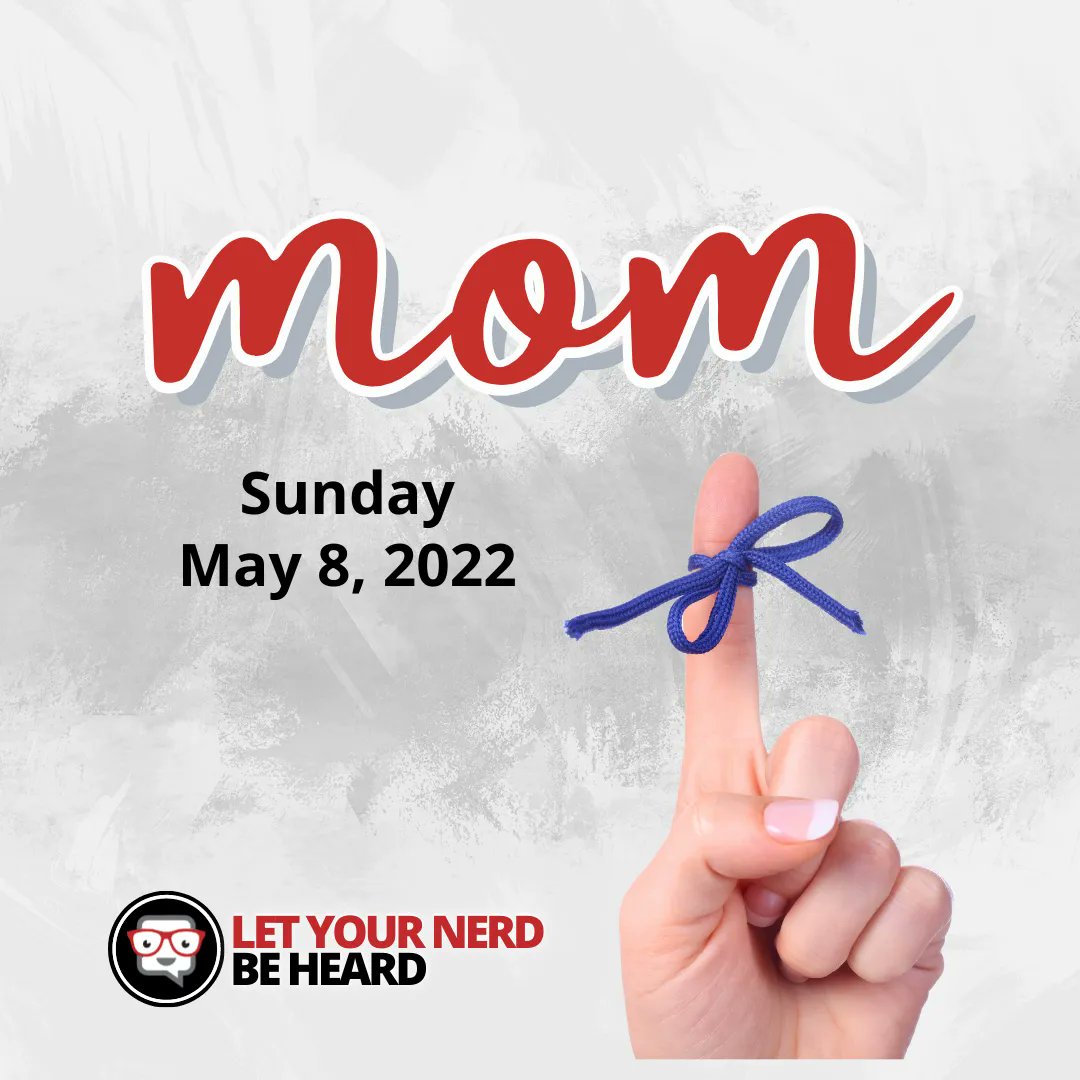 nerdbeheard's tweet image. Get your cards and gifts in the mail ASAP. Mothers Day is this Sunday, May 8th.

#JustinJames  #VirtualEventTech  #MothersDay2022