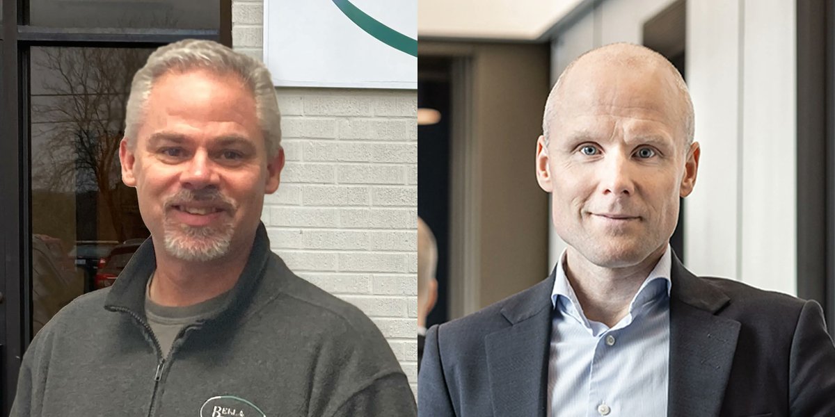 ElevatorWorld's tweet image. #Cibes Lift Group, headquartered in #Sweden, will strengthen its U.S. presence with the #acquisition of #BellaElevator, manufacturer of @SymmetryElev. (photo: (l-r) Rick Crane and Per Lidström) bit.ly/38NPlFW