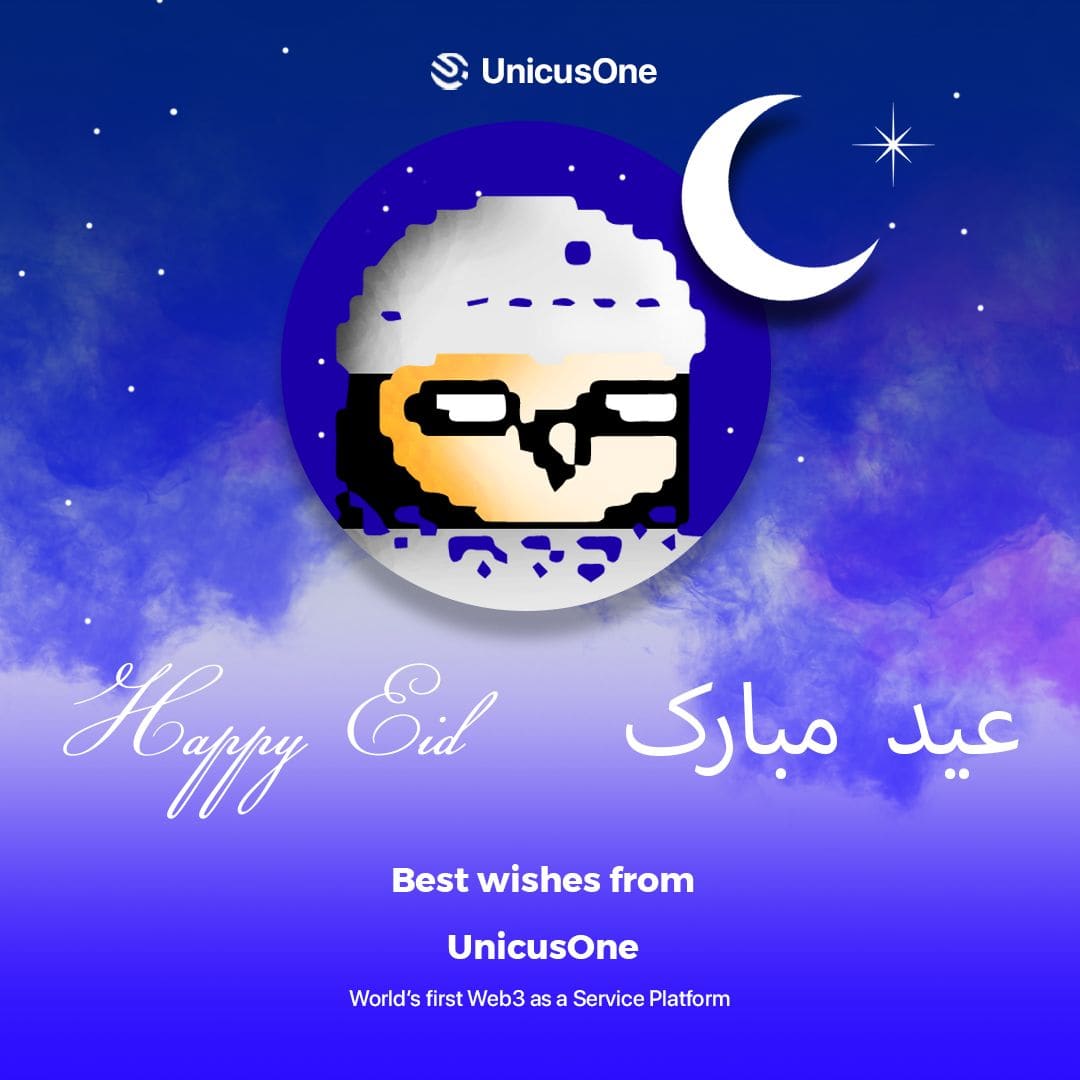 Unicus_One's tweet photo. Eid Mubarak! UnicusOne wishes you upon your family a very happy eid. May this festival shower blessings and happiness on you✨
#nfts #eidmubarak #eid #nftmarket #NFTs #bitcoin #UnicusOne #metaverse #meta #nftshill #nftartwork #eidulfitr #nftmemes #explorepage #trending #festival https://t.co/3Jmfx7sWr5