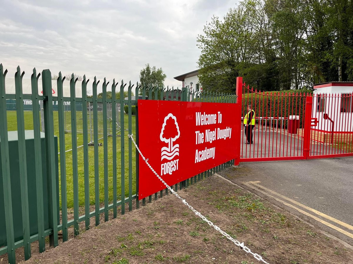 Current scenes at The Nigel Doughty Academy. #nffc