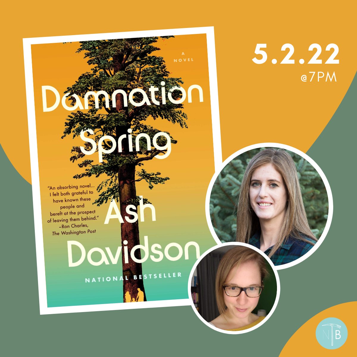 ScribnerBooks's tweet photo. Catch #DamnationSpring author @_AshleyDavidson at a virtual event tonight with @NapaBookmine! Find more info here: https://t.co/fdWBAYYgwo. https://t.co/ynOsO3hzbk