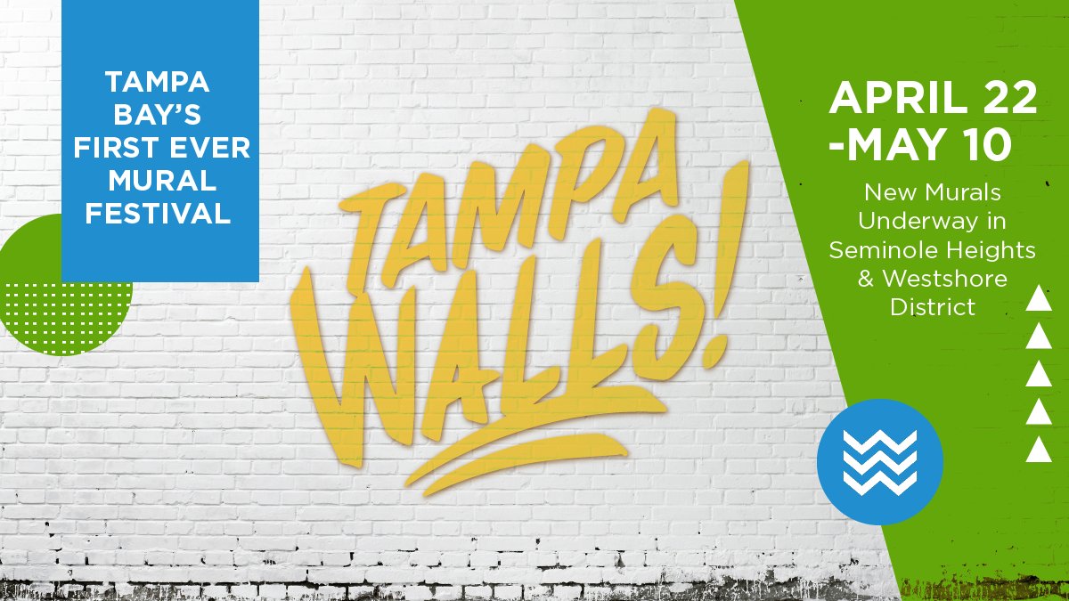 <a href="/tpawalls/">Tampa Walls! Mural Festival</a> is a mural festival currently happening now through the 10th in the Heights and #Westshore. Featuring the work of national muralists, you can’t miss this event!

Learn more: fal.cn/3ofm5