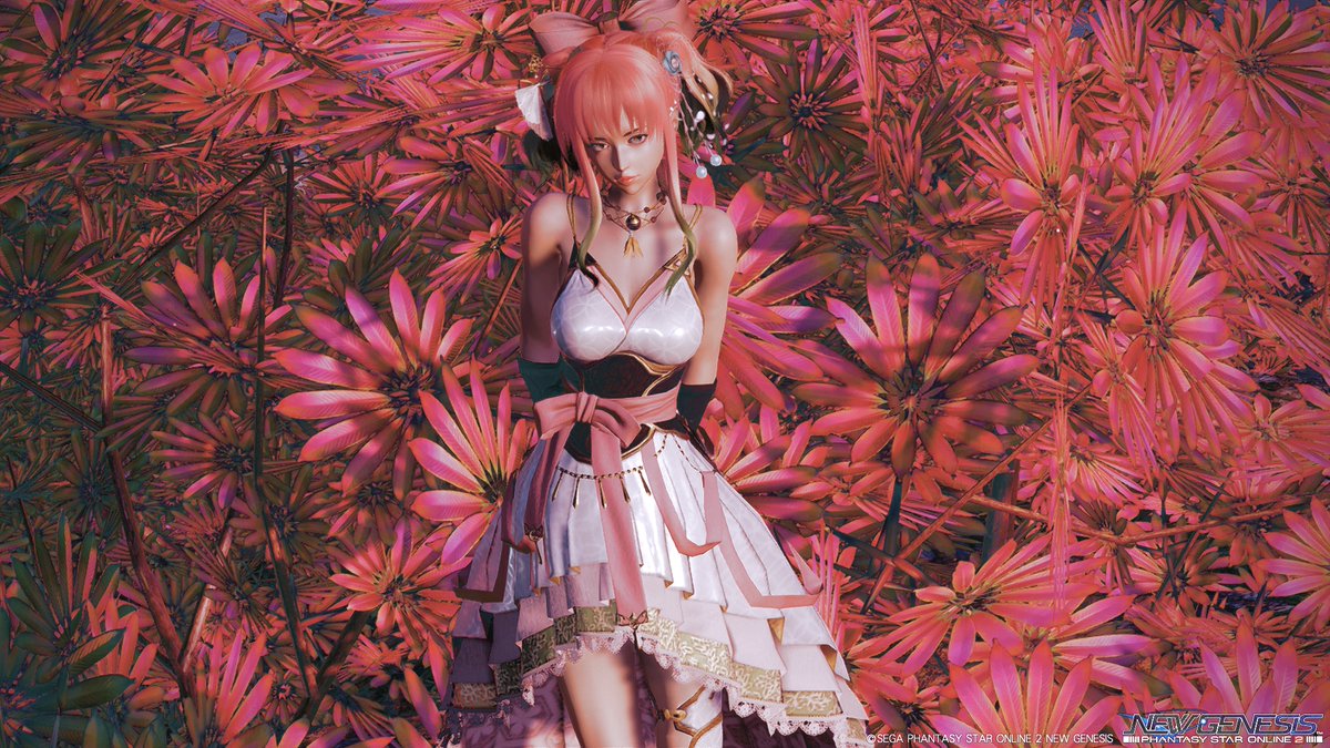 hamusandou's tweet image. 薄紅

#PSO2NGS 
#メンテの日じゃないけどssを貼る 
#フォロワーのアークスがrtしてくれてまだ見ぬアークスと繋がりたい