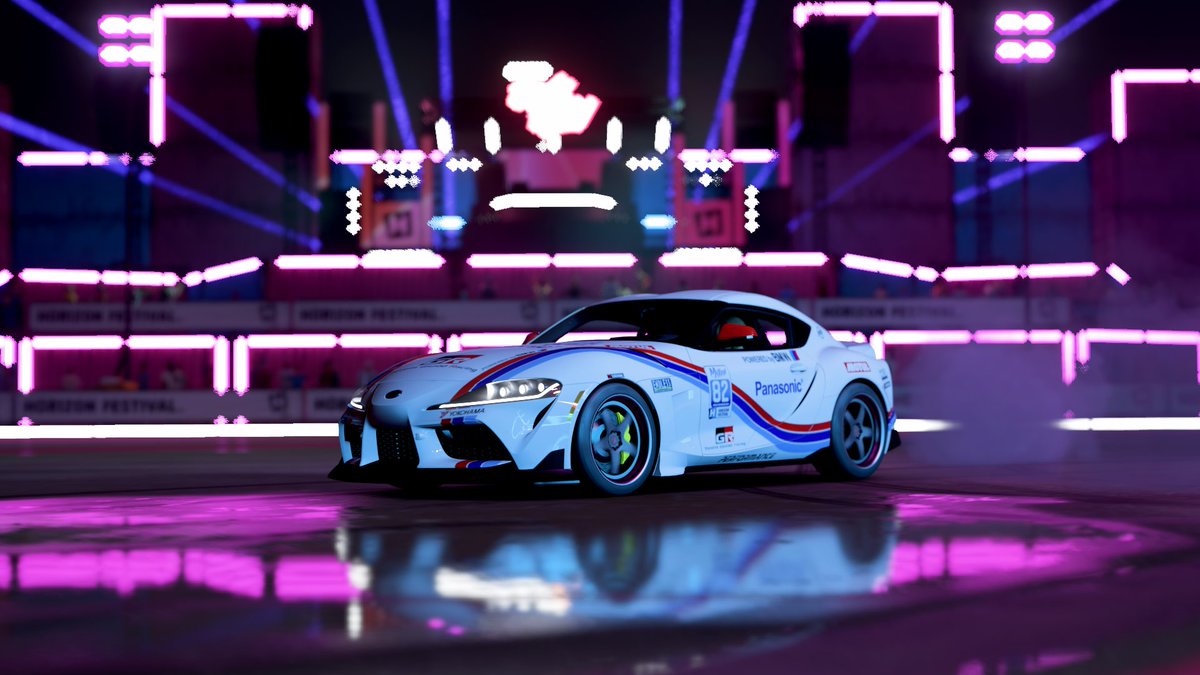 PTG_MFU82's tweet photo. I’ve seen numerous different BMW themed livery for this car and I was inspired to do one myself. 

🚙: Toyota Supra
🎨: 251 127 497
🛠: 176 764 753 @PTG_Toasty 

#forza #forzahorizon #forzahorizon5 #forzatune #forzapaintbooth #forzashare @PTGforza https://t.co/46nCfJN1ov