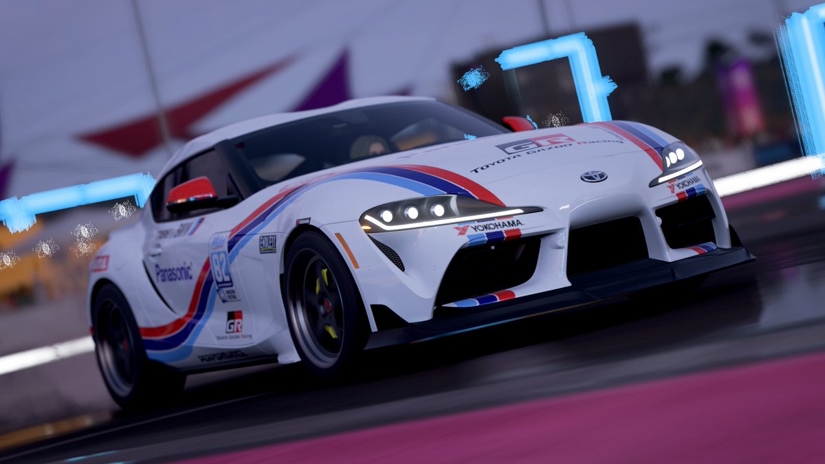 PTG_MFU82's tweet photo. I’ve seen numerous different BMW themed livery for this car and I was inspired to do one myself. 

🚙: Toyota Supra
🎨: 251 127 497
🛠: 176 764 753 @PTG_Toasty 

#forza #forzahorizon #forzahorizon5 #forzatune #forzapaintbooth #forzashare @PTGforza https://t.co/46nCfJN1ov