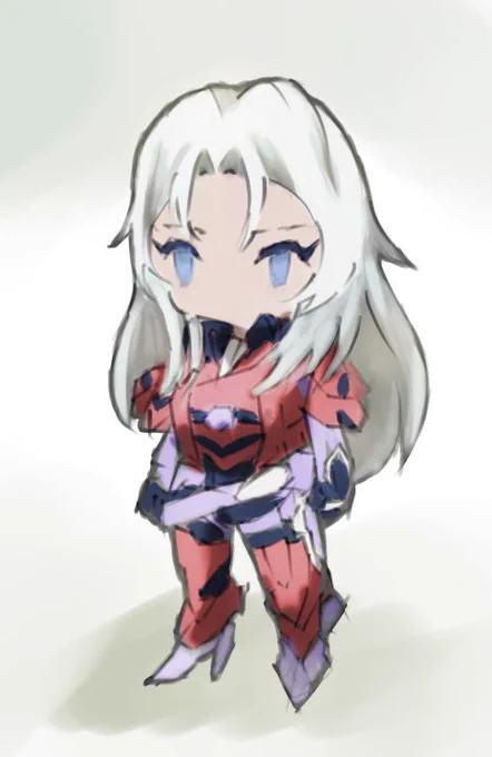 ラクガキ ゼノブレイド3風デフォルメ エルマさん 