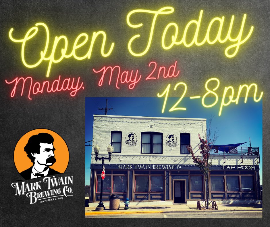 Today is our last day! All MTBC beers are BOGO, all guest beers are BOGO.. we have a keg special To the Hannibal community, MTBC friends &amp; family, we want to thank you for supporting us throughout the years. Stop in &amp; have a drink with us! We'd love to see you. Cheers! 🍻