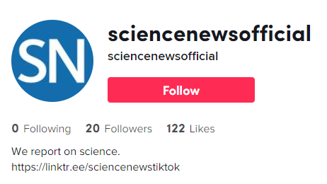 *taps mic*

Hello. We're on TikTok now! Follow us and fill your feed with science and also fun.  tiktok.com/@sciencenewsof…