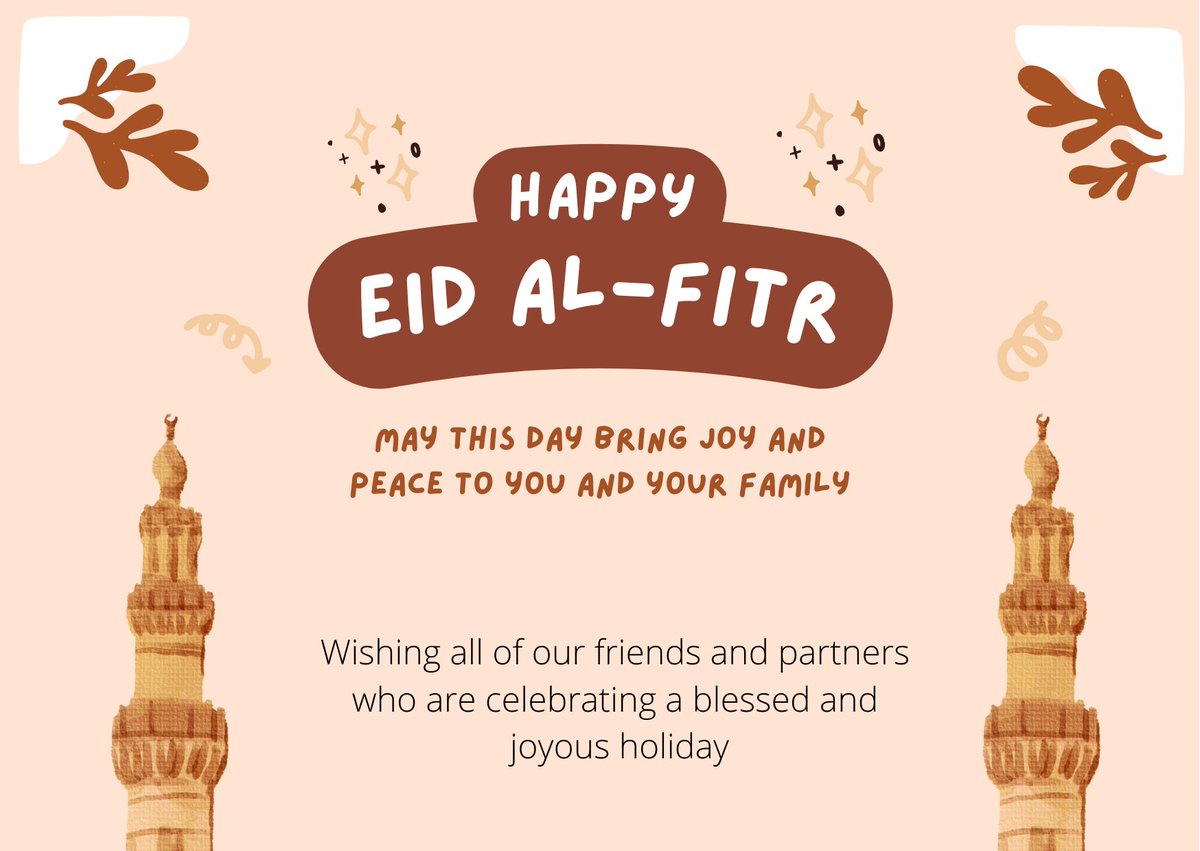 Wishing all of our partners and friends celebrating a joyous and blessed holiday!