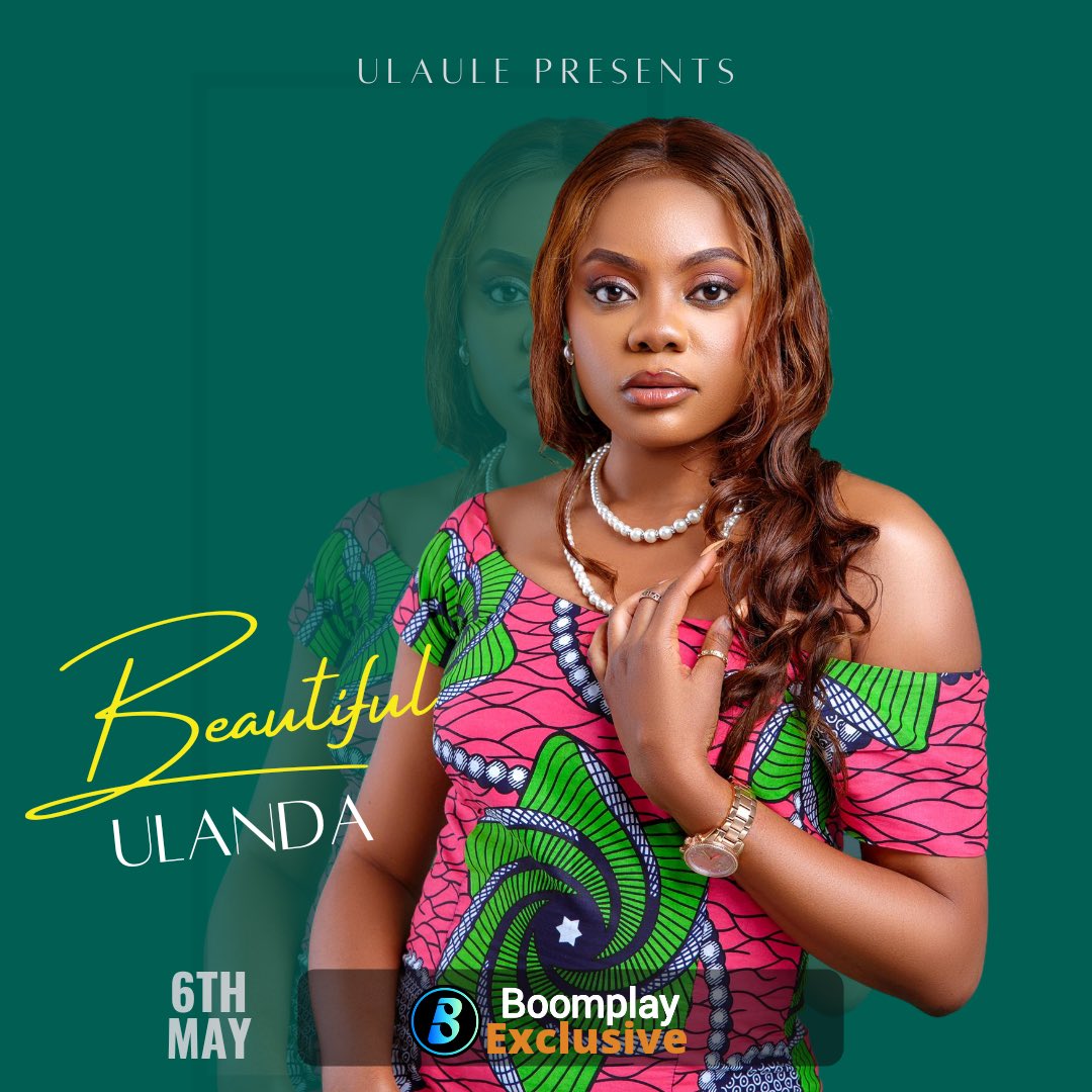 ulandaulanda's tweet photo. May this new month be a blessing to you! Beautiful will be exclusively premiered on @boomplaymusic this Friday. Very excited to start the month by sharing this very special song with you. 

#beautiful https://t.co/xodXkEGTIK