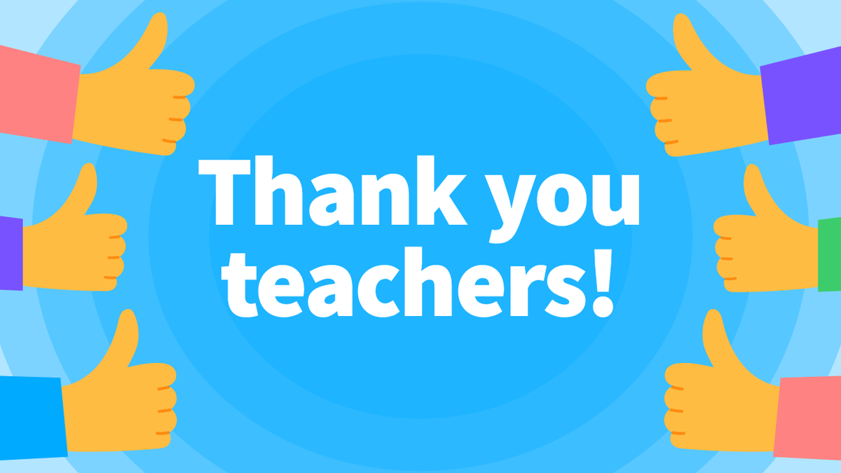 Screencastify's tweet photo. THANK YOU teachers from all of us at Screencastify! 🥰

We are so appreciative for everything you do for students both inside and outside the classroom, and we think every week should be #TeacherAppreciationWeek! https://t.co/GAtXXVEThi