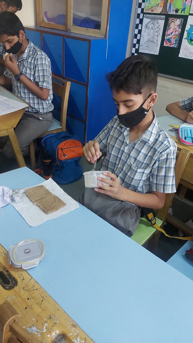 PreetiChanana1's tweet photo. Manthan Session May-2022 #seedsforabettertomorrow today SS of class 8th C...learnt #mindfulness #Happyfaces #respectinghardwork n Food #sdg4 #sdg2 #cookingwithoutfire @ashokkp @y_sanjay @sunita_rajiv @sdg4all @SDG4QEducation @gupta_anju9 @dp_2211 @imran_risha https://t.co/Q5ku5AYYCJ