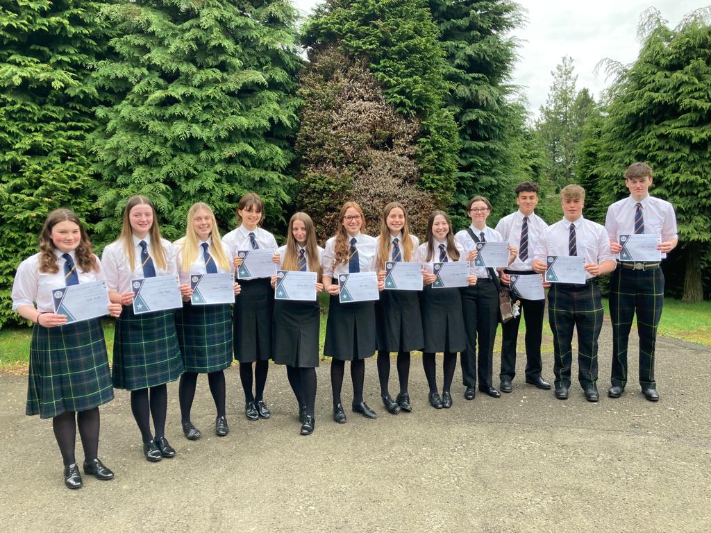 QVSchool's tweet photo. Congratulations to all of our S5 Students who have worked so hard to achieve The Silver Victorian Award this term. They are a very impressive group of students who contribute so much to our boarding life at QVS ❤️💛💚
#QVSValuesInAction https://t.co/517HfZLjbB