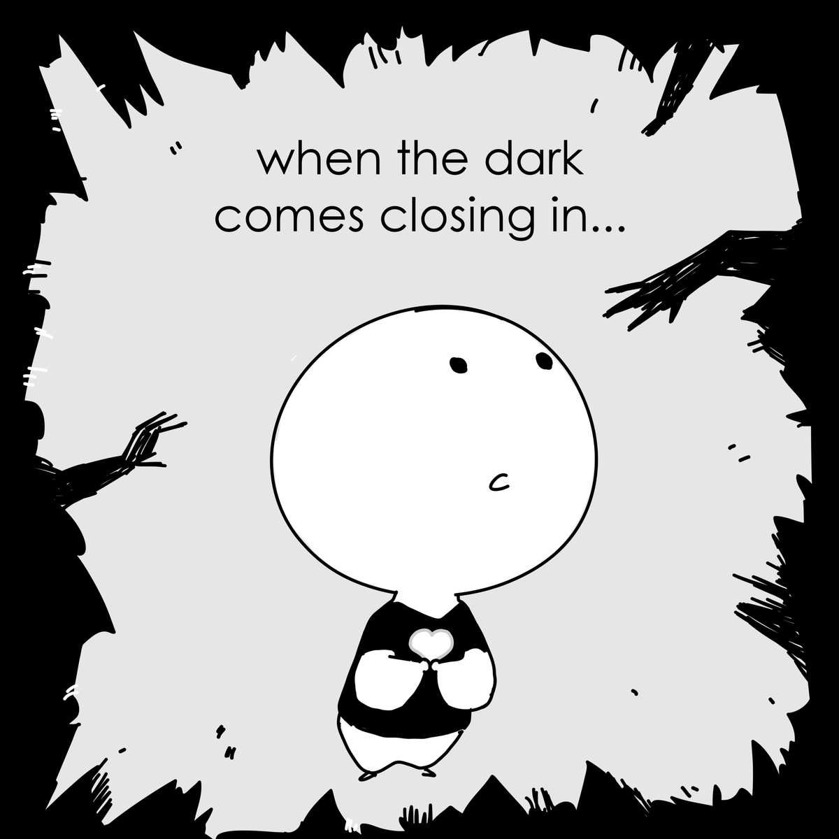One of my old improv teachers used to say "If you get scared, push past. Be more vulnerable. Cause that's where the good stuff comes from."

Been thinking about that a lot lately in relation to all the animation news.

dark/shine (1/3) 