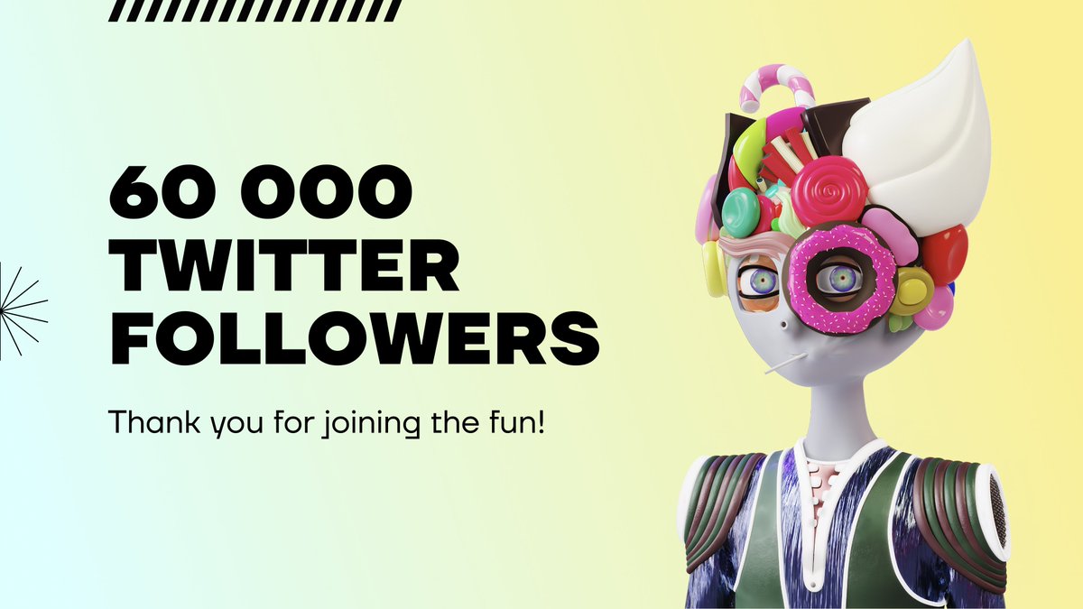 yoomoota's tweet photo. Meanwhile, we already hit 60k Twitter subscribers 🔥
 
Thank you guys for showing your support 💙
 
We appreciate it and it motivates us to work harder to succeed 🤝
 
#NFTCommunity https://t.co/EsApprLhXL
