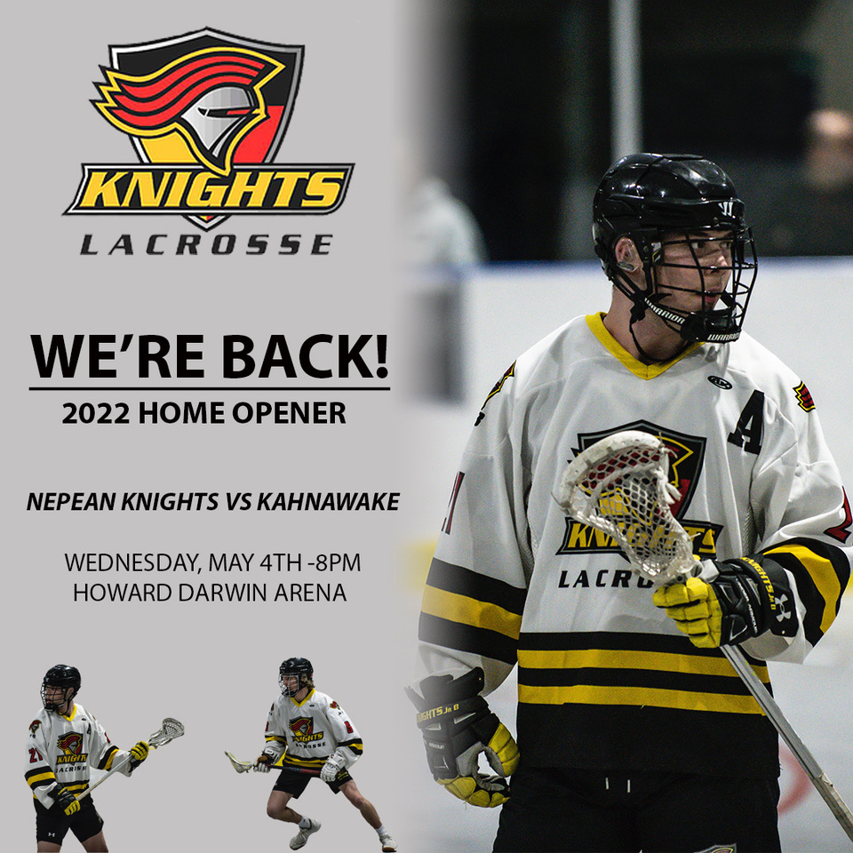 It all starts for real Wednesday @ 8pm at Howard Darwin vs. Kahnawake!