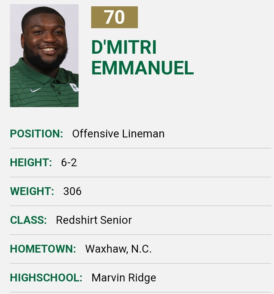 FarrellPortal On Twitter 2017 D Mitri Emmanuel Entered The Portal As
