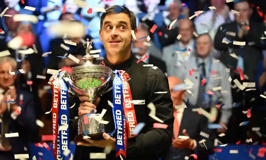 Just a tweet for remembering this day: Ronnie O’Sullivan has won the 2022 World Snooker Championship to write history, marking his 7th World Title and 7th Triple Crown.

The Greatest of All Time. #WorldSnookerChampionship2022