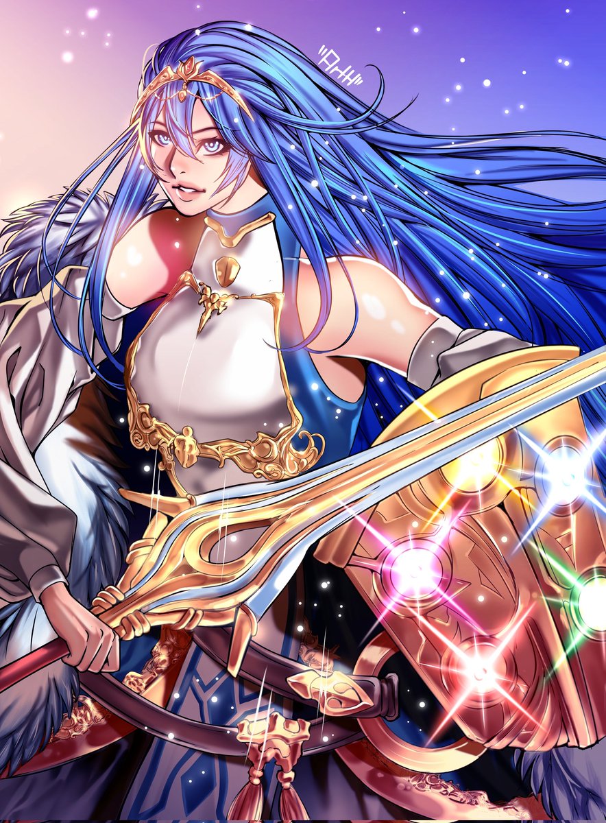 Exalt Lucina in my style !!
One of the arts I was working on the last month✨.
(I still haven't gotten over that hair..)

#FEHeroes #FireEmblem #FEH