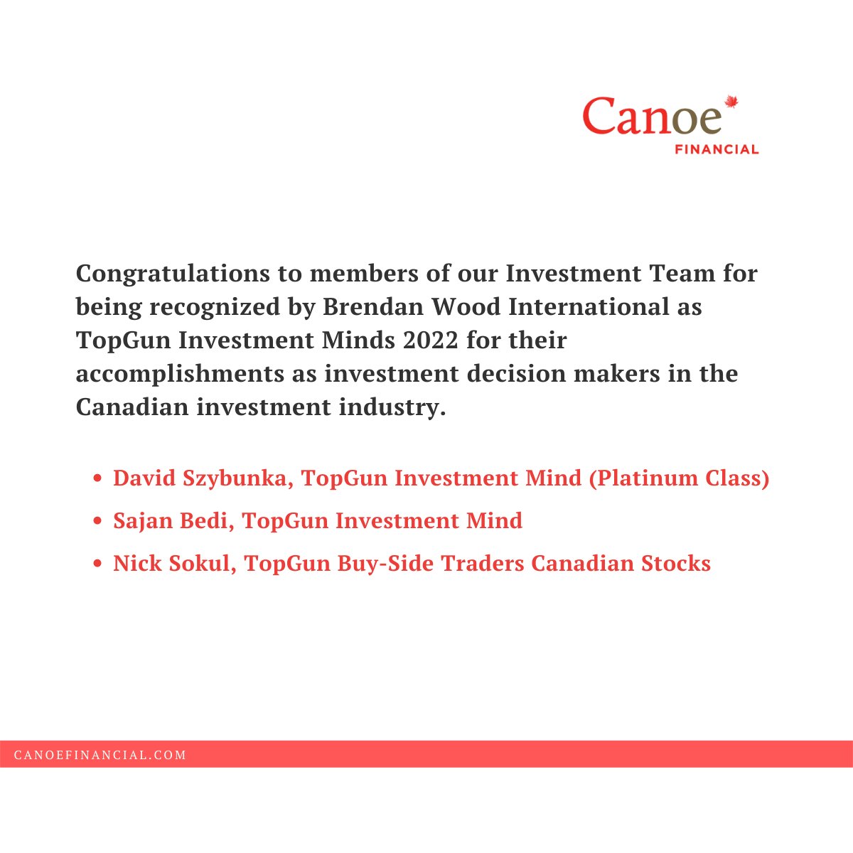 Canoe Financial tweet media