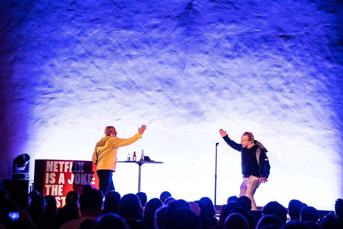 davidcrosss's tweet photo. Had so much fun in LA appearing at the Hulu, "It's A Goddamned Joke Isn't It" Festival. Thanks to Better Call Saul for coming down and playing too. https://t.co/UJL50b6rys