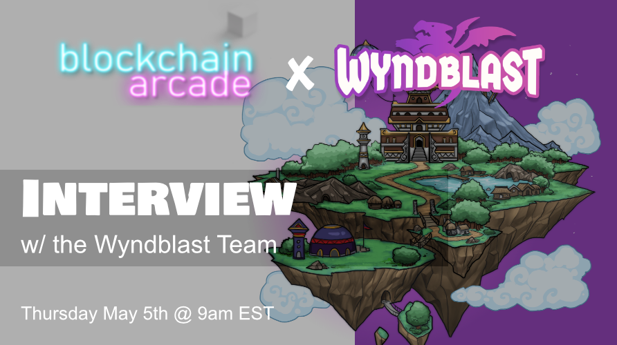 chainarcade's tweet photo. This Thursday at 9:00am EST I'm sitting down with 
the @WyndBlast team! 

We'll cover:
🎙 The evolution of Breed and Battle
🎙 Building on @avalancheavax
🎙 Flavors of gameplay
🎙 Tokenomics (ofc!)
🎙 &amp; Plenty More

Thanks to the guys @ @mmagaming_io for putting us in touch. https://t.co/7OynZAKKJx