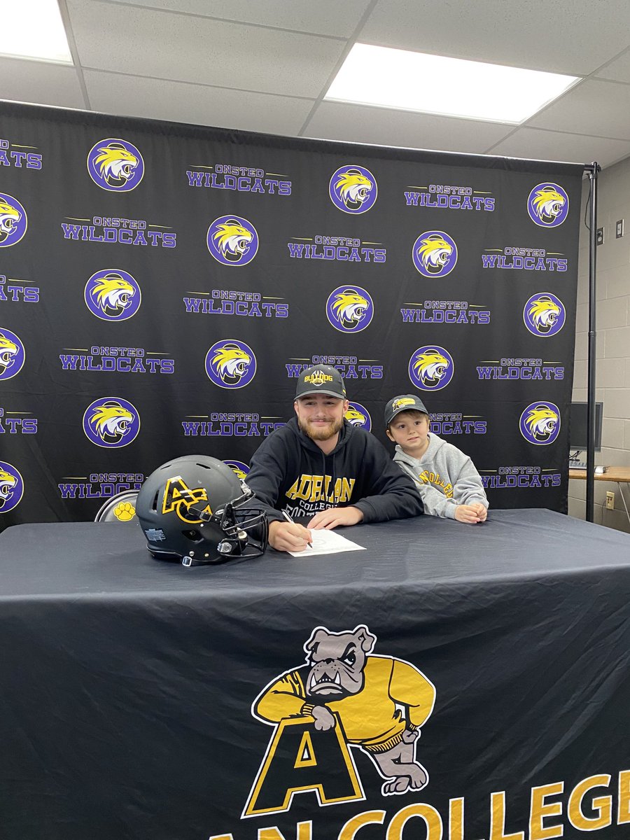 Blessed beyond words. It’s official. Thank you ⁦<a href="/AdrianCollegeFB/">Adrian College Football</a>⁩ ⁦<a href="/HKA_Tanalski/">Adam</a>⁩ ⁦<a href="/Hyner57/">Shane Hynes</a>⁩ ⁦<a href="/JimFDeere/">Jim Deere</a>⁩ ⁦<a href="/OnstedAth/">Onsted Athletics</a>⁩ ⁦<a href="/lenaweenews/">The Daily Telegram</a>⁩ ⁦<a href="/thekickingcoach/">The Kicking Coach</a>⁩ ⁦<a href="/KohlsKicking/">Kohl's Kicking Camps</a>⁩