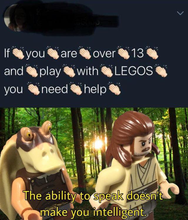 Prequel Memes on Twitter "Also the plural of Lego is Lego https//t.co