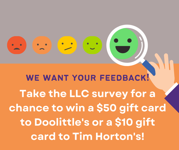 BishopsLibrary's tweet photo. The Library Learning Commons is conducting a customer satisfaction survey. Any library user is invited to fill out the survey! It doesn't matter if you use the LLC in-person or online only. More information can be found here: https://t.co/MrCcKlIppP 

Thank you for your time! https://t.co/obO7NV2FDp