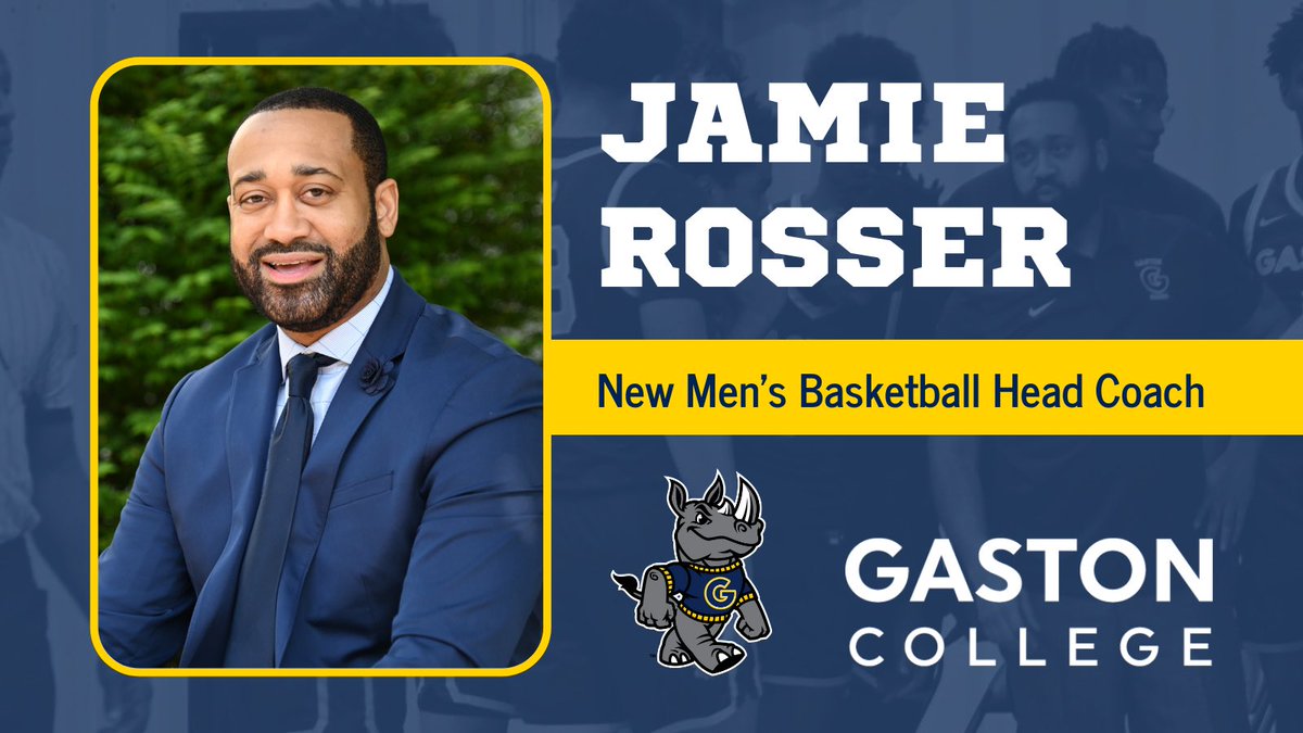 gcrhinos's tweet image. We’re pleased to announce our new Head Coach for Men’s Basketball!

Coach Rosser was instrumental in putting together our first team in 50 years as our Associate Coach &amp;amp; Recruiting Coordinator and will now lead us into our second season. #FearTheHorn