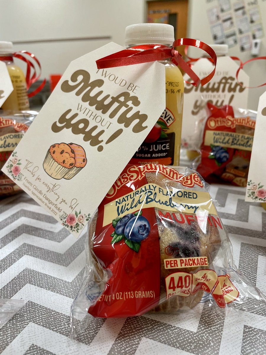 Day 1: Appreciation gifts for my magnificent specialist teammates at <a href="/RogersLaneES/">Rogers Lane ES</a> They’re the best teammates anyone could ask for! #TeacherAppreciationWeek