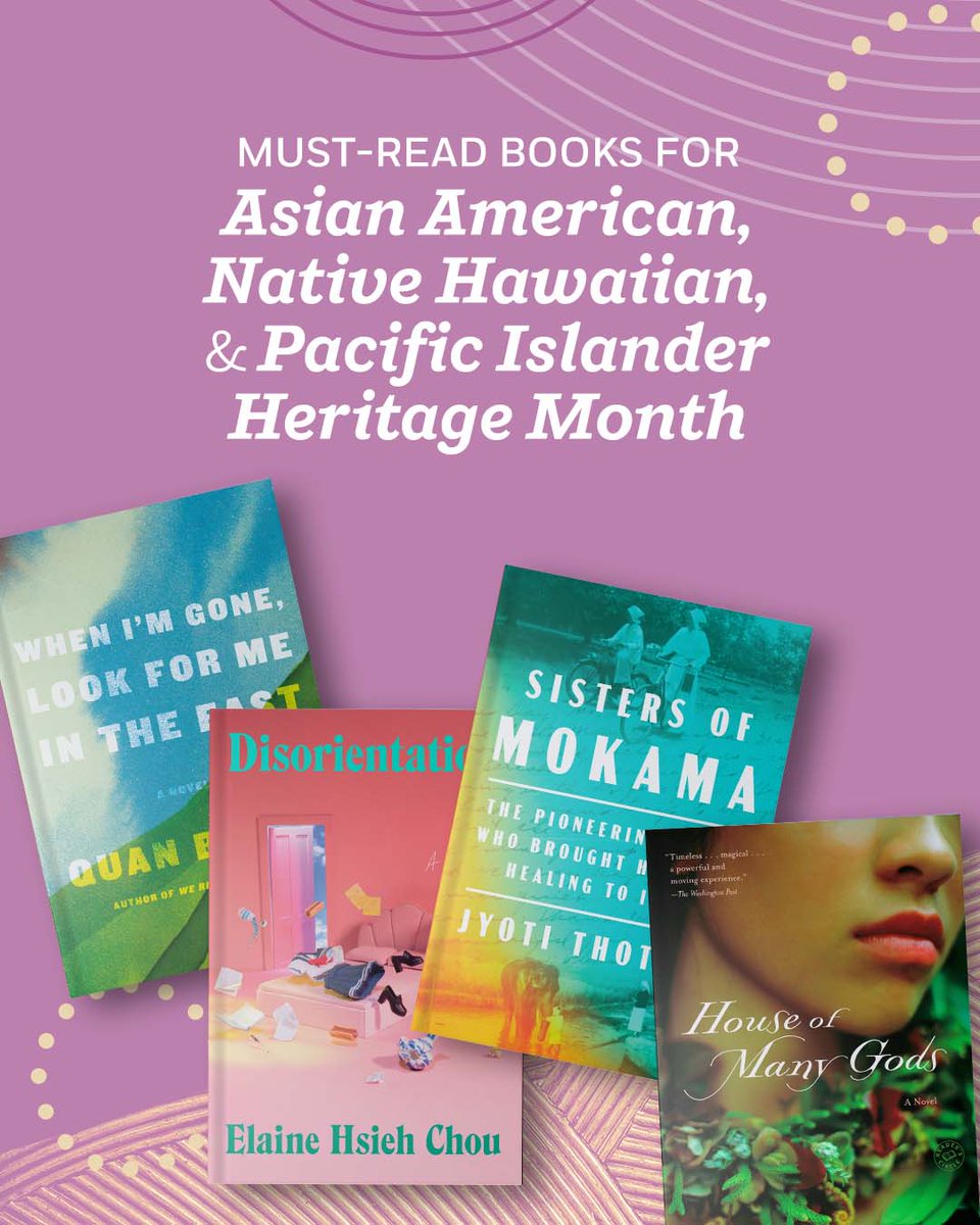 This month, celebrate the many cultures and stories within the AANHPI community with books by authors of Asian, East Asian, Native Hawaiian, & Pacific Islander heritage and cultures. 📖#RepresentAsianStories Read more: bit.ly/3MNLkzE