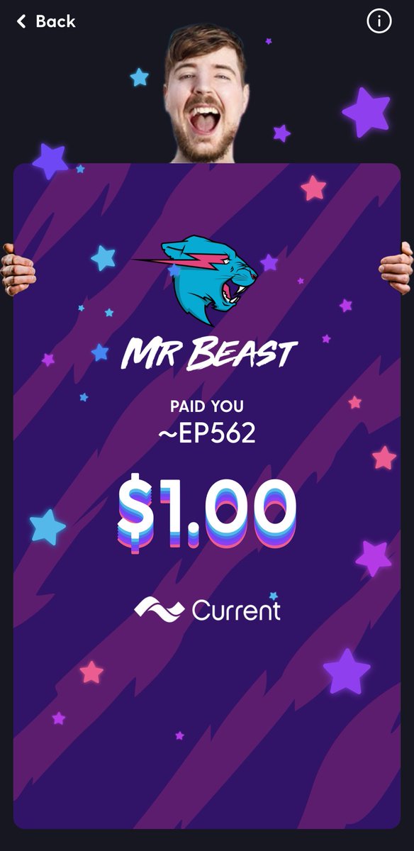 Thanks for the cash! <a href="/MrBeast/">MrBeast</a> <a href="/current/">Current</a>