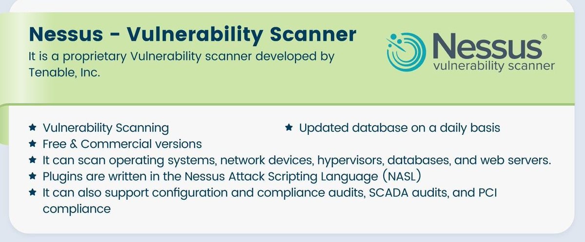 Cheat Sheet for Vulnerability Assessment Tools (Part 2)

Credit reddit.com/r/hacking/comm…

#infosec #cybersecurity #cybersecuritytips  #pentesting #oscp  #informationsecurity  #cissp #CyberSec #networking #networksecurity #CheatSheet #infosecurity  #cyberattacks #vulnerabilities