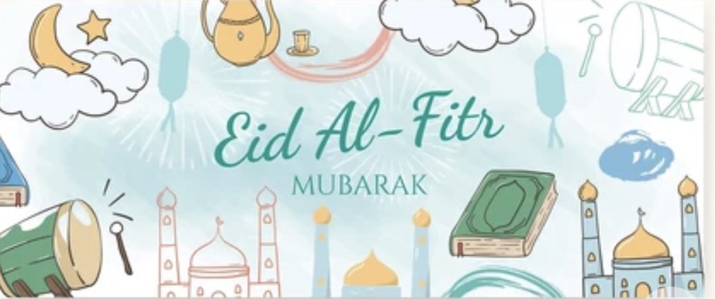 #EidMubarak to all celebrating! Kudos to students and staff who observed a month of #fasting, early mornings of worship, recitation and reading, acts of service and giving back to their community! May it be accepted and we all become better for it! Ameen! 🤲🏼🕌 📖✨🌙💕