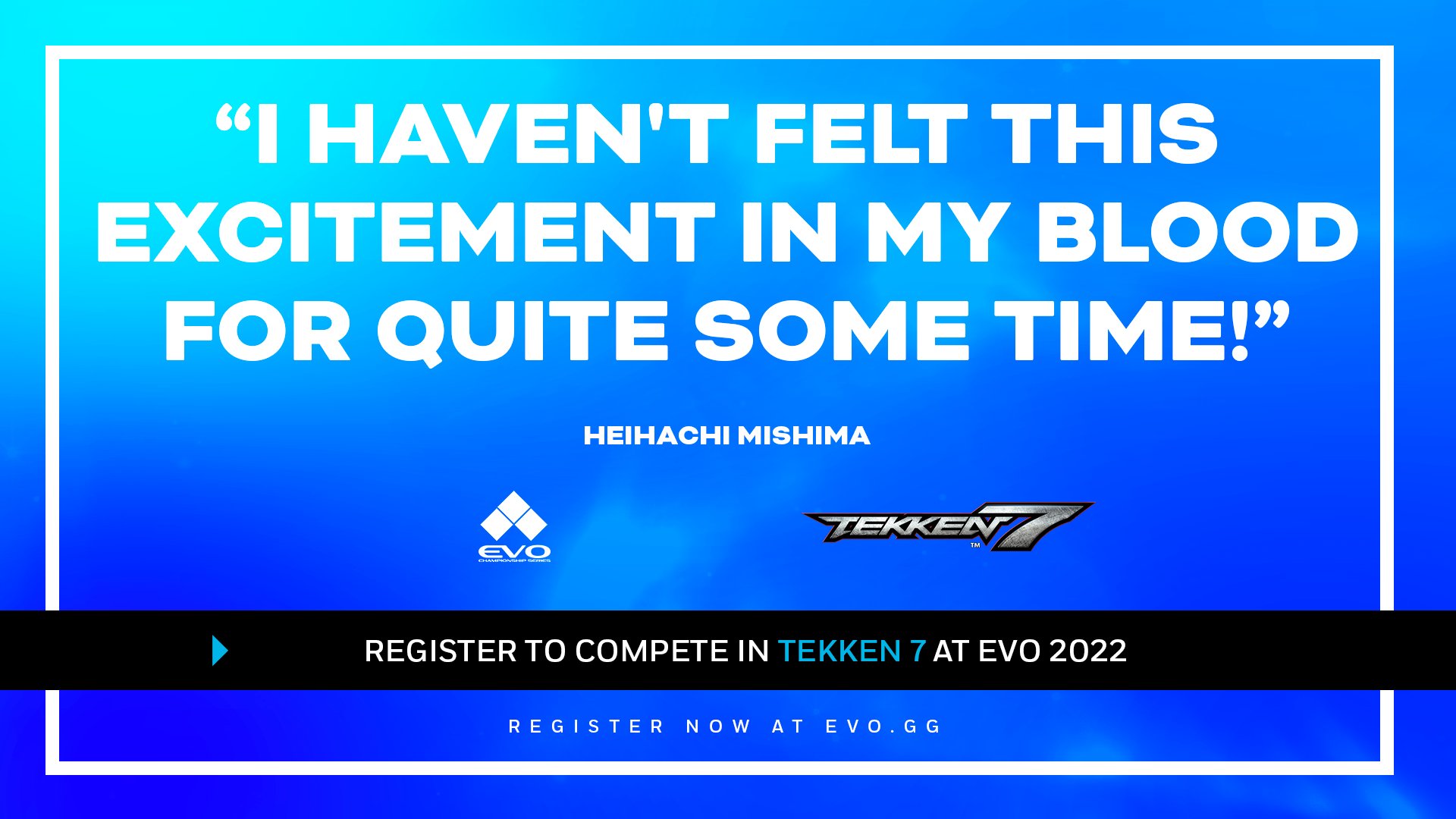 Evo Tekken 7 Players Are You Ready For The Next Battle At Evo 22 Register To Play Tekken 7 At T Co Wgxv1e2fek Today T Co Apc7xgxsgk Twitter