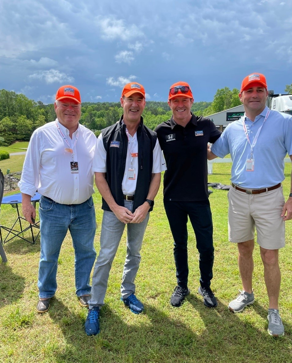 Enjoyed hosting @PNCBank CEO Bill Demchak in Birmingham this weekend at @BarberMotorPark for the Honda @IndyCar Grand Prix. Congrats to @CGRTeams with @AlexPalou P2 and PNC Bank No. 9 @scottdixon9 P5. 

#PNCAlabama #BankOnThe9