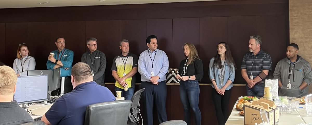 CincyChamber's tweet photo. "Global research firm McKinsey & Company believes that by 2030, up to 40% of all workers may need to move into new occupations."
@TQLogistics kicked off their second developer cohort at the end of April and now has a pipeline of tech talent and fresh mentors from class 1!
#IDJW https://t.co/8KuJ7Ir0QZ